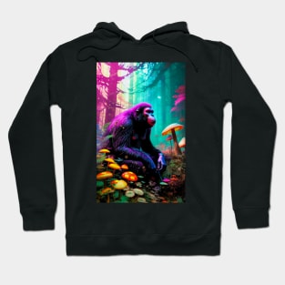 Abstract Another World Ape Hoodie